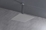 High Pressure Rain Shower Head, Ultra-Thin Showerhead 304 Stainless Steel Waterfall Shower with W1272111468