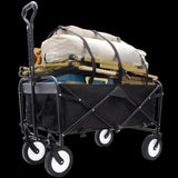 Collapsible Foldable Wagon with strapping system Beach Wagon Utility Utility Wagon Grocery W2932P210082