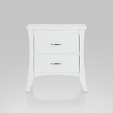 Babb White Finish Accent Table B2726P288771