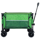 Heavy-Duty 480lbs Folding Wagon Cart with Bonus Picnic Mat - All-Terrain Beach Wheels, Drink W2932P283540