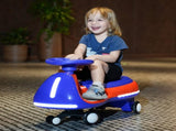 12V Battery Electric Twist Car for Kids - Dual Drive Separated Motors, One-Key Start & Bluetooth W1760P384599