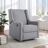 Pronto Power Recliner Oyster Gray Fabric B02257239
