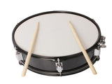 14 x 5.5 inches Professional Marching Snare Drum & Drum Stick & Strap & Wrench Kit Black 19215180