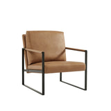 ZNTS Lounge, living room, office or the reception area Leathaire accent arm chair with Extra thick padded W135958321