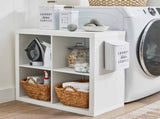 4 Cube Storage Organizer, White Texture 52624202