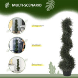 3 feet pre-potted spiral fake plant simulation tree 69909682