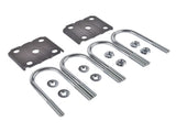 Trailer U-Bolt Kit & Leaf Spring Tie Plates Tieplate 3500 lbs Heavy Duty 49461780