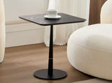 MDF with metal feet, square shape, located in living space and lounge area, black W2085P241112