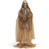 Decorate an outdoor skeleton for Halloween 03608214