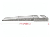 77" Portable Pitching Mound for Baseball & Softball, Indoor Outdoor Pitcher's Mound with Antifade 48096511