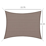 ZNTS Shade Sail Cloth /Shade Sail Canopy -AS （Prohibited by WalMart） 03648638