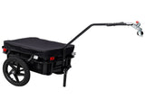 Bike Cargo with Support Bar, 600D PVC Waterproof Cover, Removable Box, Utility Bike Wagon W465P347198