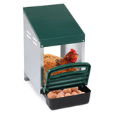 ZNTS Single Roll Out Nesting Box with Plastic Basket, Egg Nest Box Laying Box Hens 42275216