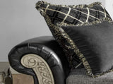 San Marino 2-Tone Fabric Wooden Frame Chaise T2574P198795