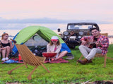Wood Folding Chair for Outdoor, Low Profile Acacia Wood Lounge Chair for Balcony Porch Backyard 45059415