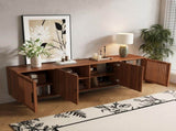 78" TV Stand for TVs Up to 85", TV Console for Living Room, Media Console with Soft-Closing Hinges, N710P510678P