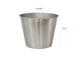 Trash Can, Silver Hammered Finish 96448917