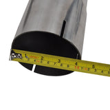 Exhaust pipe aluminum-coated tube, 4-inch diameter, 1.5mm wall thickness MT017025 36418297