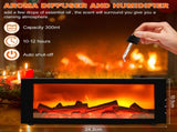 Upgraded 300ml Fireplace Diffuser Essential Oil 7 Colorful Large Flame Fire Humidifier Changing 84741090