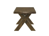 47-inch Wooden Dining Bench, Knotty Nutmeg B016P369238