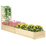 ZNTS Wooden Planter、Flower shelf,Wood Planter Box 06109678