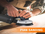 Cordlees Random Orbital Sander, Burshless 20V Electric Sander, 7 Variable Speed Palm Sander, 14272890