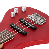 ZNTS GW101 36in Small Scale Electric Bass Guitar Suit With Mahogany Body SS 03924331