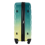 Hardshell Luggage Sets 3 Piece Gradient Color Expandable Suitcase with Spinner Wheels and TSA Lock N732P184448R