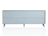 Modern Lacquered 4 Door Wooden Cabinet Sideboard Buffet Server Cabinet Storage Cabinet, for Living W1435P191609