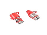 4 Sets 1/2" Flat Face Hydraulic Coupler Quick Connect Fit for Bobcat 16028 72097340