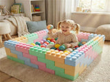 64 PCS Building Blocks Set for Toddlers 18 Months, BPA-Free PP Educational Construction Toys 78066149
