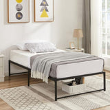 Bed Frame Metal Platform Mattress Foundation with Steel Slat Support, No Box Spring Needed, Easy 19592099