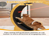 Cat Wheel Exerciser for Indoor Cats, 43.3-inch Large Cat Exercise Wheel for Running Silent, Cat 07677177