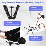 Versatile Folding Camping Chair - Rustproof Aluminum Poles , Fits 46011364
