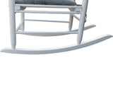 wooden porch rocker chair WHITE, without mat 27677972