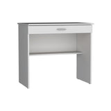 80 C Writting Desk, Compact Workstation with Drawer and Lower Shelf B200P173215