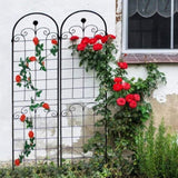 4 Pack Metal Garden for Climbing Plants Outdoor 86.7'' x 19.7'' Rustproof Plant Support Rose 36311942