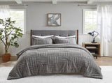 Full/Queen Fur Down Alternative Comforter Mini Set B03595061
