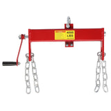 ZNTS Heavy Duty Steel 2 Ton / 4000lbs Engine Hoist Load Leveler Shop Crane Cherry Picker with 2 Chains 04895571