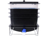 Worm Farm Composting Bin, 4 Tray Worm Compost Bin- for Recycling Food Waste at Home 31116453