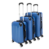 3-in-1 Portable ABS Trolley Case 20" / 24" / 28" Dark Blue 74710372