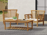 CAYDON 2 CLUB CHAIRS TABLE 56817.00SET