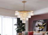 (Same as W1340P188544/L5007-600-G) 24" Contemporary Crystal Moderns Crystal Ceiling W1340P189318