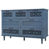 7 Drawer Cabinet, American Furniture, Suitable for Bedroom, Living Room, Study W688124208