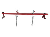 Engine Load Leveler 1100lbs Capacity Support Bar Transmission W/ Dual Hook Red 76519805
