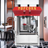 Kaitu Bar Style Popcorn Machine, 6-Ounce Popcorn Maker Popper, Red W2841P218157