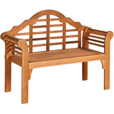 Wooden garden benches can be folded for garden patio furniture 11890346