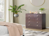 Modern Simple 5-Drawer Dresser Brown 58476495