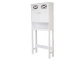 2-Door 3-Shelf Painted MDF Toilet Cabinet Melamine-Faced Particleboard Bathroom Vanity 69668108