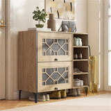 Entry shoe cabinet with adjustable shelf 19247801